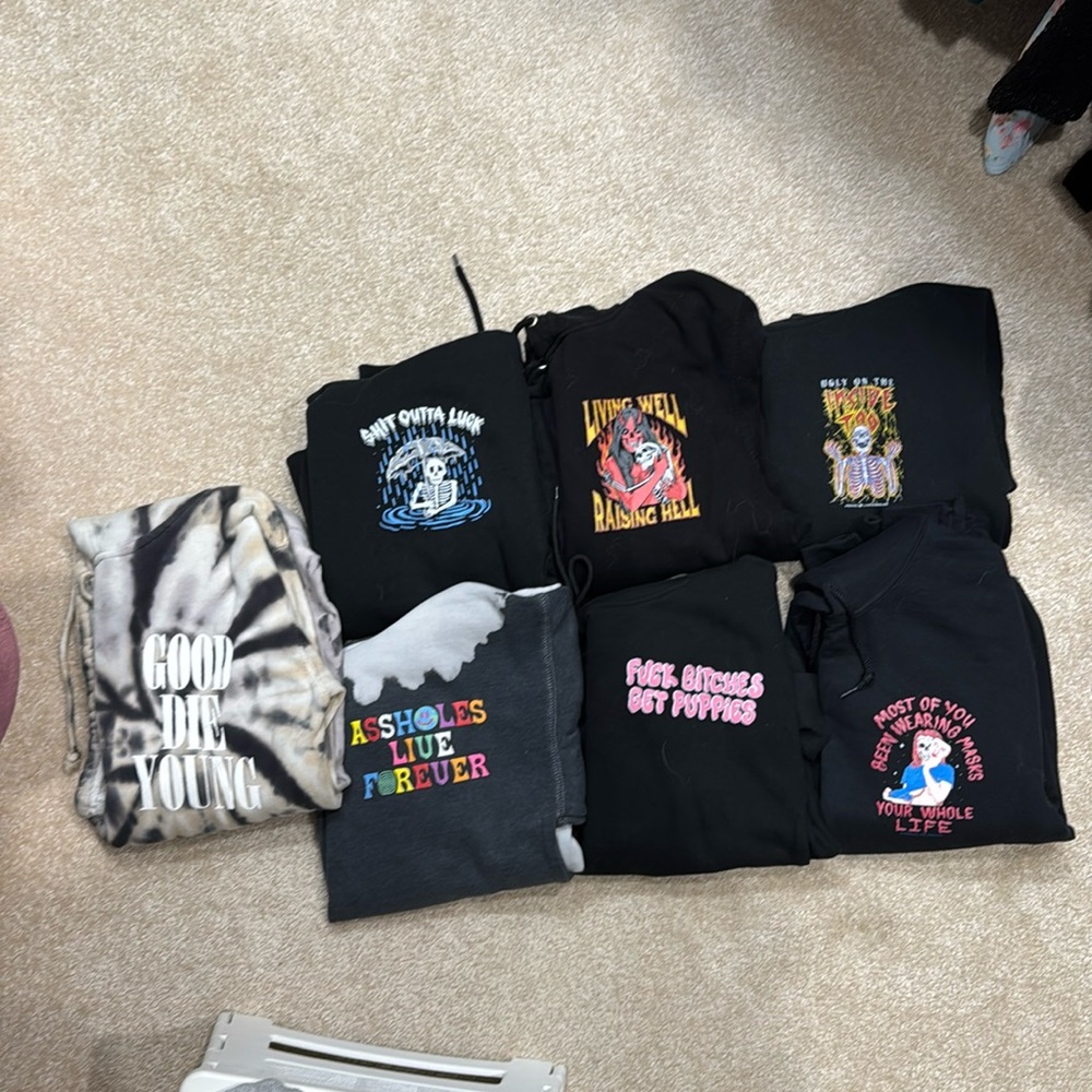 Assholes Live Forever Sweatshirt bundle